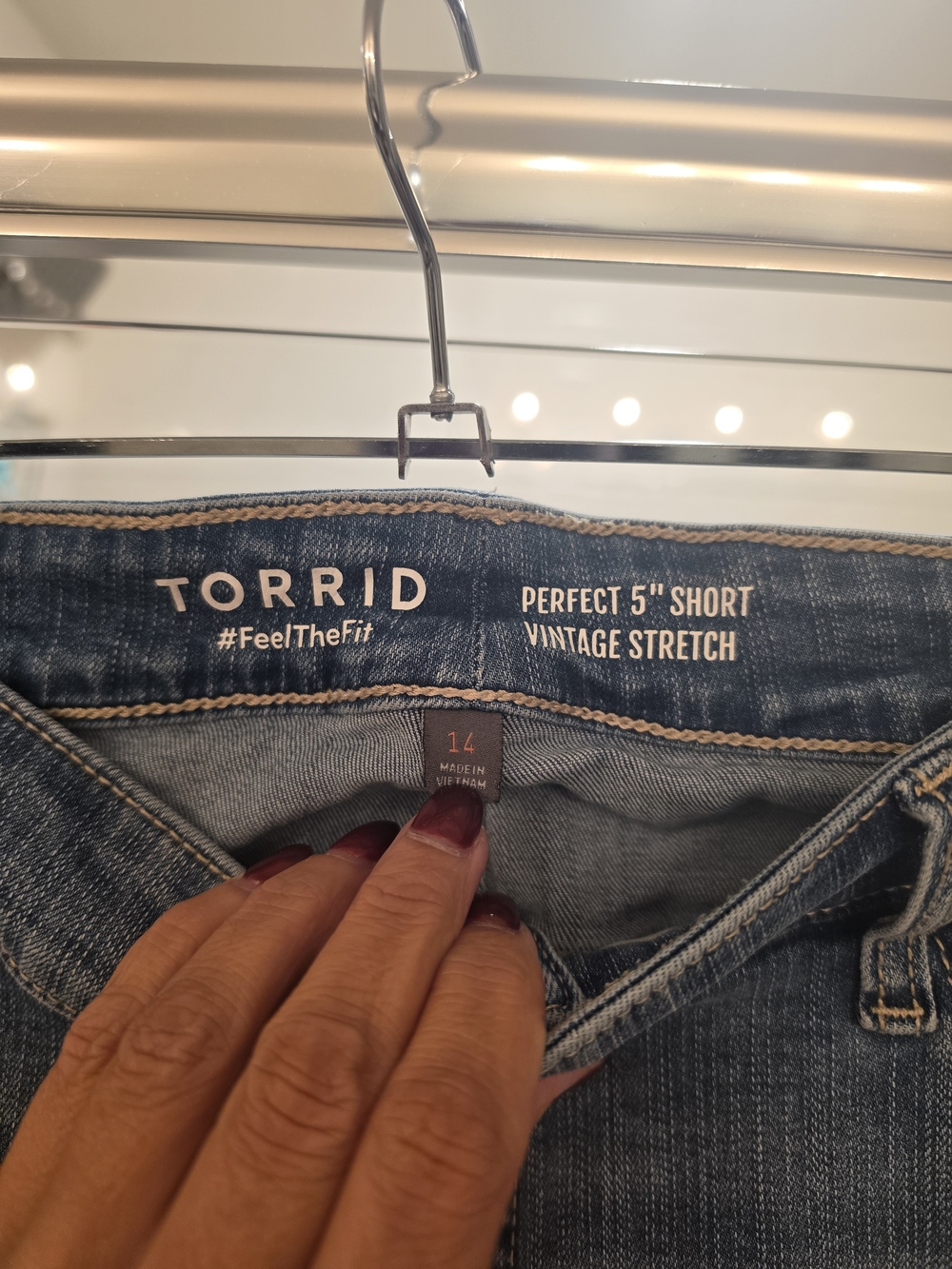 torrid Blue Vintage Stretch Ankle Jeans